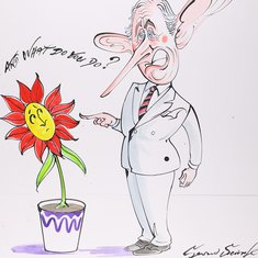 Gerald Scarfe: »And What Do You Do?«, 2005