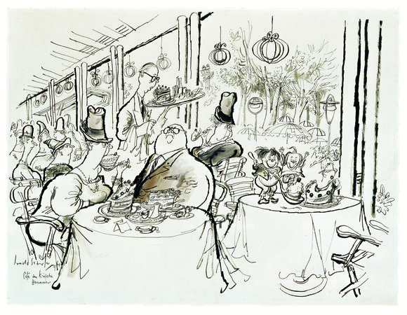 Ronald Searle, Café am Kröpcke