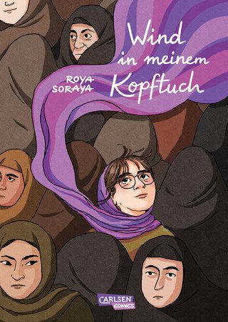 Wind in meinem Kopftuch