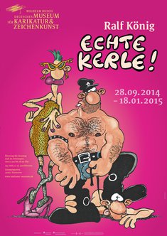 Ausstellung 2014-4 Ralf Koenig Echte Kerle