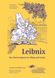 Ausstellung Leibnix Bannermotiv