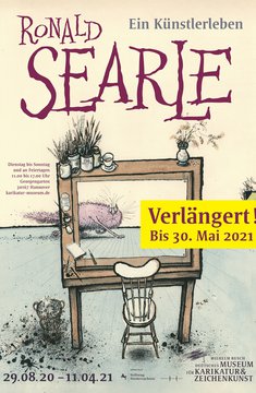 Plakat Ausstellung Searle verlängert