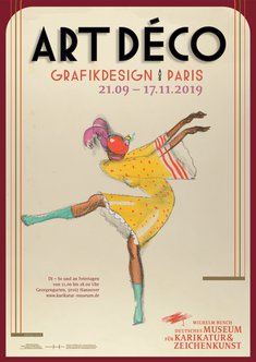 Plakat zur Ausstellung Art Déco