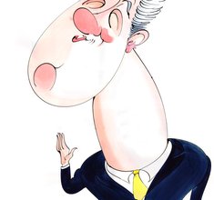 Gerald Scarfe: Clinton