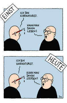 D. Jokesch_Karikaturisten einst und heute - HOCHFORMAT