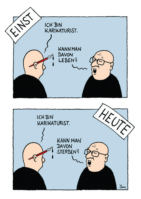 D. Jokesch_Karikaturisten einst und heute - HOCHFORMAT