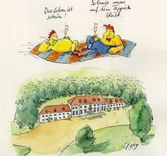 Cartoon »Das Leben ist schön!«, 2022