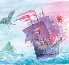 Illustration zu »Peter Pan« von James Matthew Barrie.