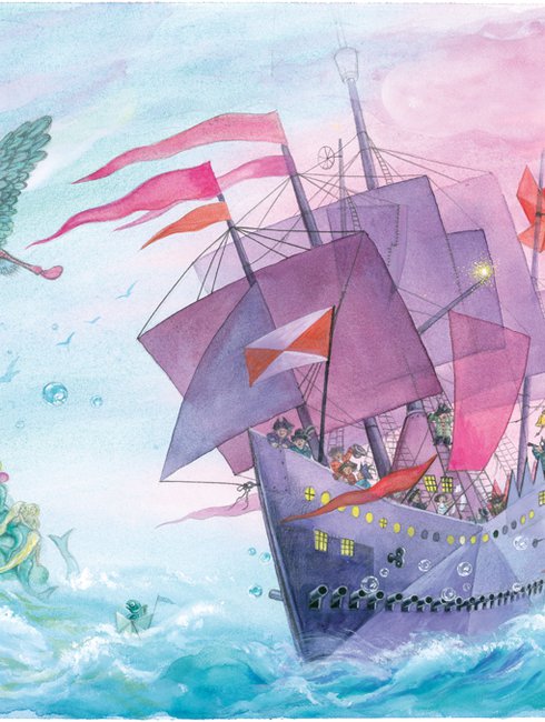 Illustration zu »Peter Pan« von James Matthew Barrie.