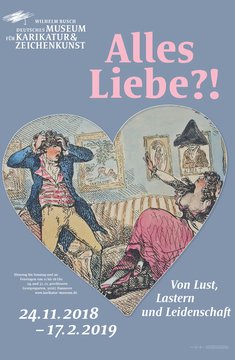 Plakat zur Ausstellung Alles Liebe?!