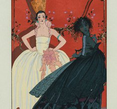 George Barbier: Der Tag und die Nacht, 1924