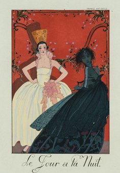 George Barbier: Der Tag und die Nacht, 1924