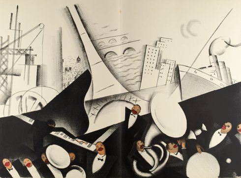 Paul Colin: Das Jazzorchester der Josephine Baker, 1925