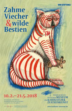 Plakat »Zahme Viecher & wilde Bestien«