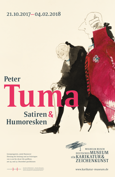 Plakat »Peter Tuma. Satiren & Humoresken«