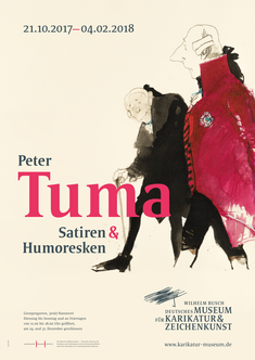 Plakat »Peter Tuma. Satiren & Humoresken«