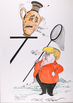 Gerald Scarfe: »Greece in Peril«, 2015