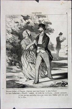 Honoré Daumier: Monsieur Arthur (Croquades, Nr. 2), 1851
