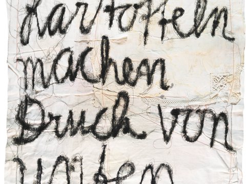 Museum W Busch_Tex Rubinowitz_Kartoffeln machen Druck von unten_2025_Stickstoff