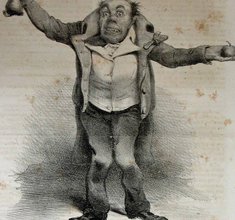 Charles-Joseph Traviès des Villers: Le diable emporte les fruits!!, 1833