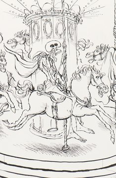 Ronald Searle: »La Ronde«, 1995