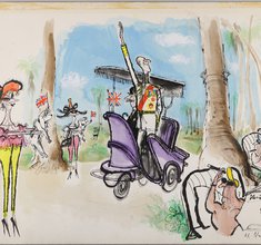 Ronald Searle: Palm Springs, 1966