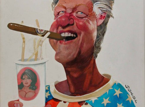 Erich Sokol: Bill Clinton, o. J.