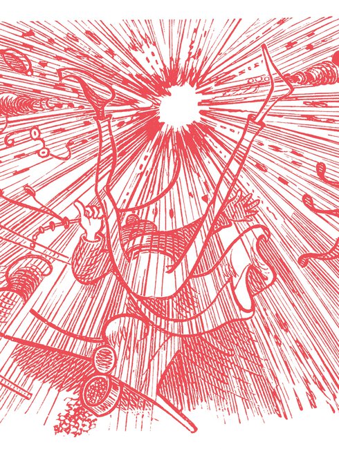 Wilhelm Busch, Max und Moritz, Vierter Streich, Blatt 5, 2. Bild,1863