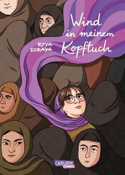 Roya Soraya Wind in meinem Kopftuch